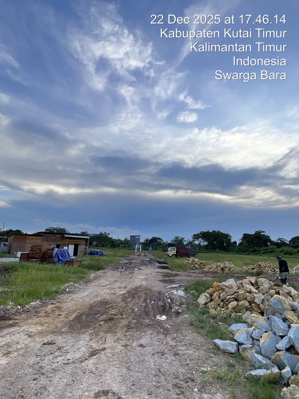 foto posisi tengah perumahan Grand Sangatta Regency 2