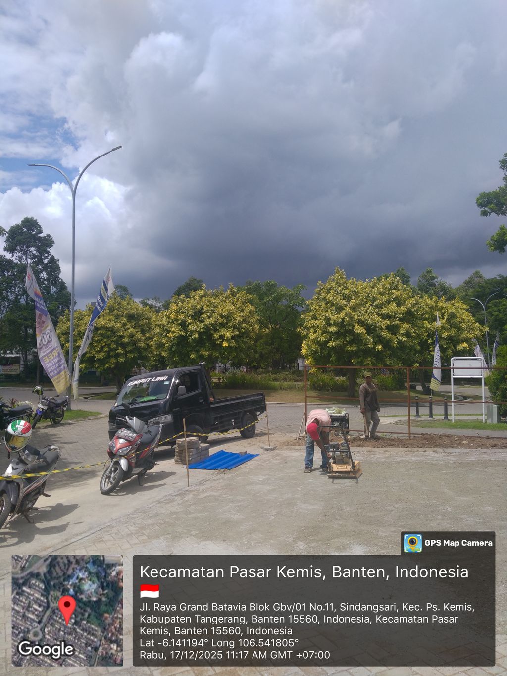 foto posisi tengah perumahan BATAVIA STRAIT