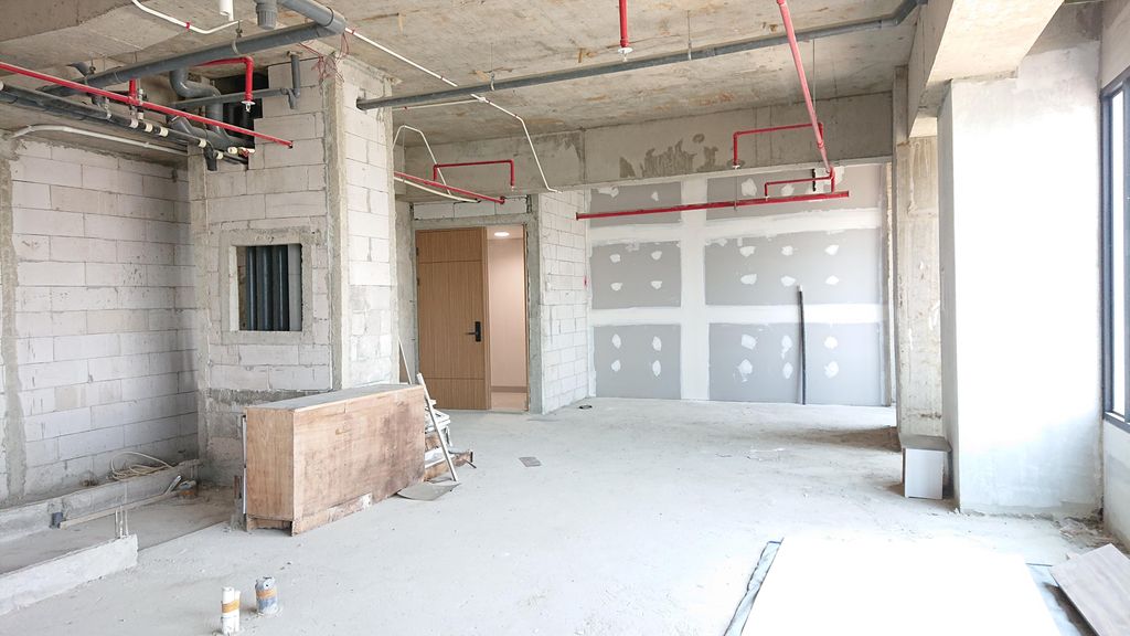 foto tampak rumah tipe 3J perumahan HQUARTERS BUSINESS RESIDENCE