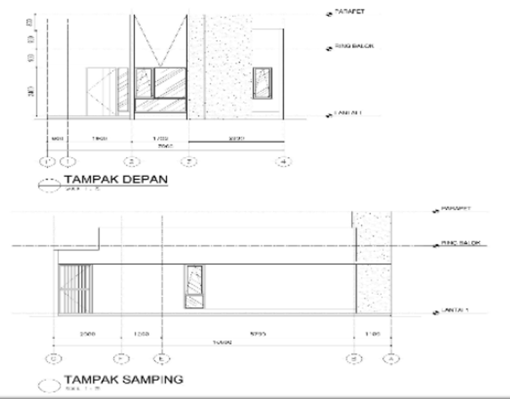 foto tampak rumah tipe SUDUT perumahan BATAVIA STRAIT