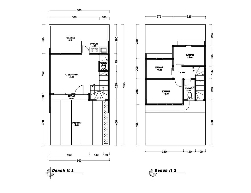 foto denah rumah tipe 57 Compact High Ceiling (3KT) (572) perumahan G-Land Ciwastra Park 2