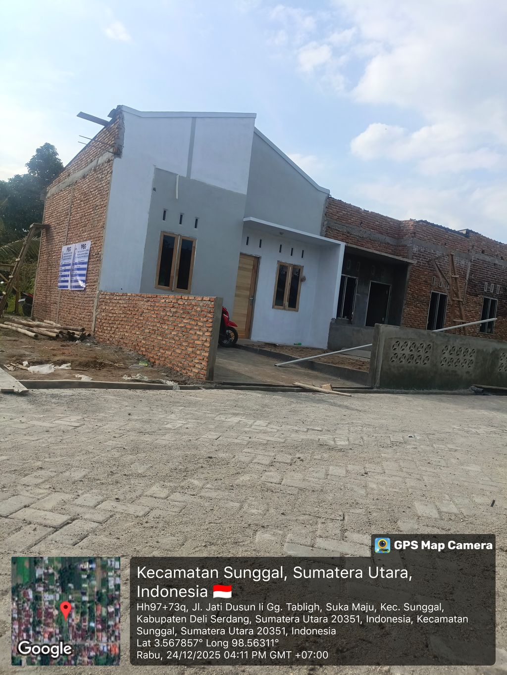 foto contoh rumah perumahan PESONA JATI RESIDENCE