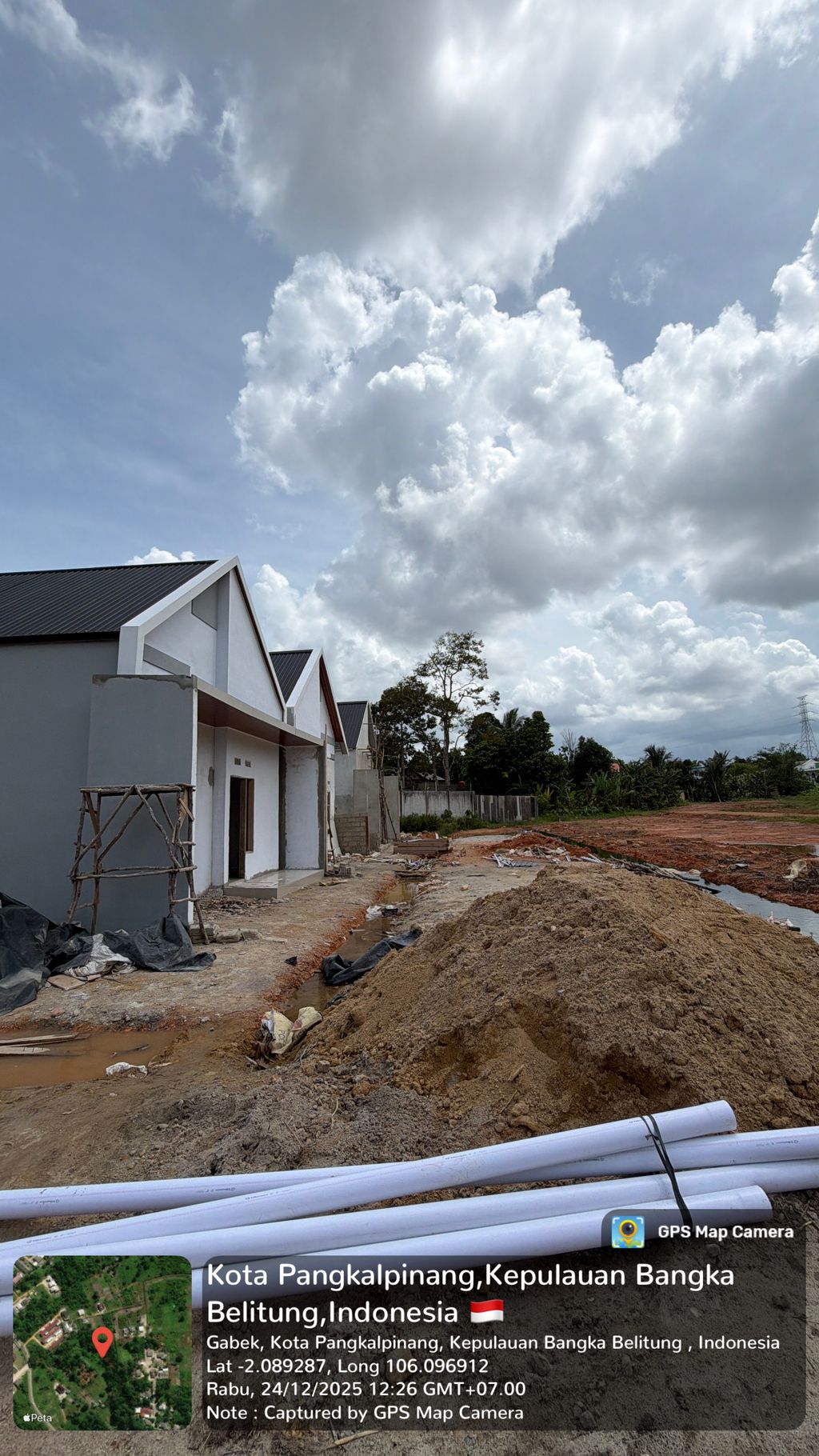 foto posisi tengah perumahan GANTUNG BRIDGE RESIDENCE