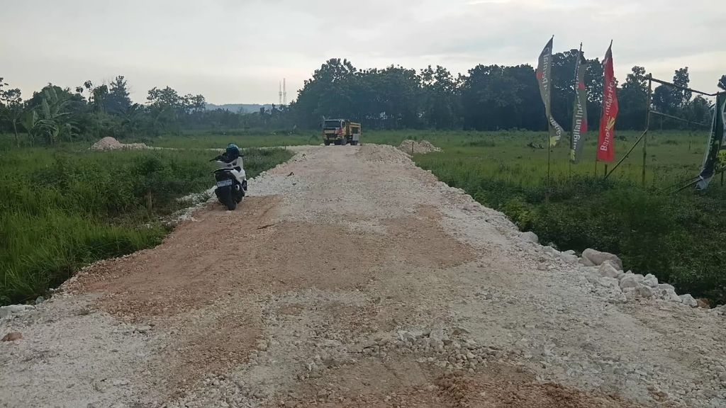 foto posisi tengah perumahan BANGILAN INDAH PERMAI 2