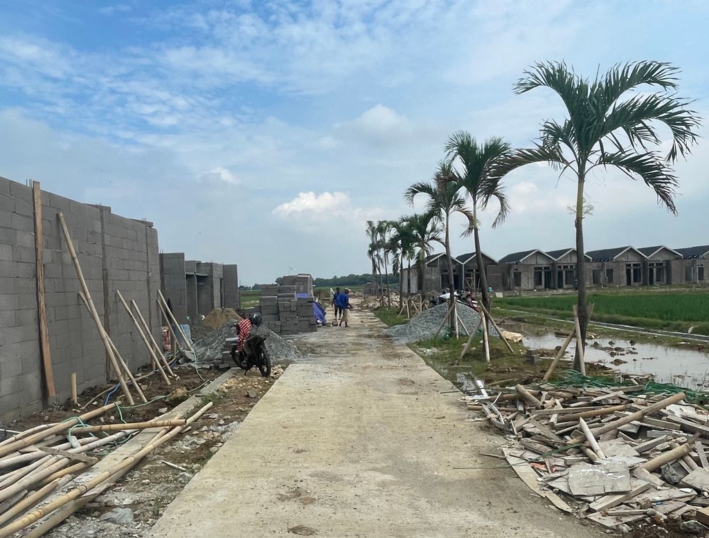 foto posisi tengah perumahan Grand Nuansa Kotabaru 1