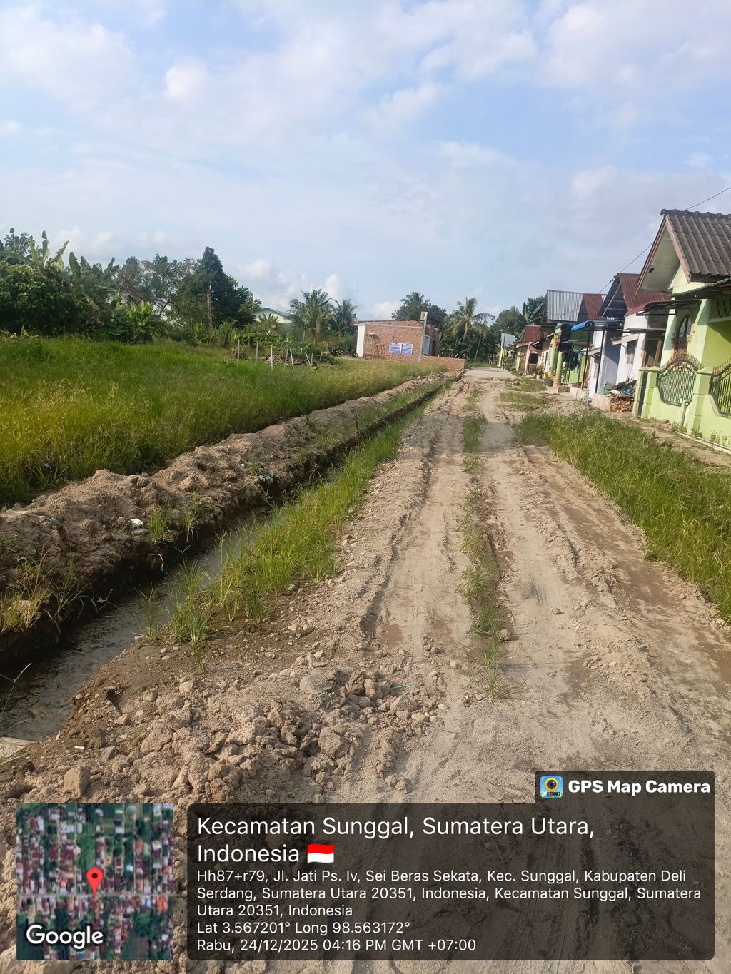 foto gerbang perumahan PESONA JATI RESIDENCE