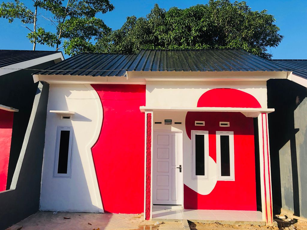 foto tampak rumah tipe 36 perumahan RINSU RESIDENCE II