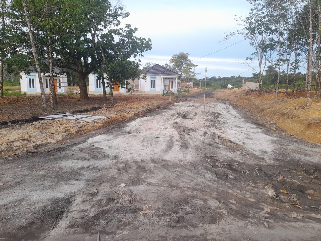 foto gerbang perumahan PERMATA INDAH TUGU JAM