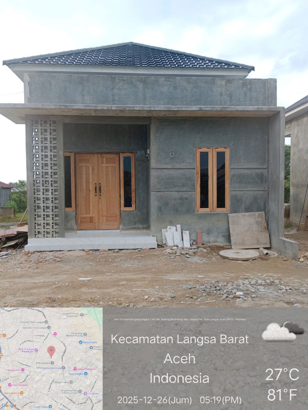 foto contoh rumah perumahan AL-KUMBA RESIDENCE