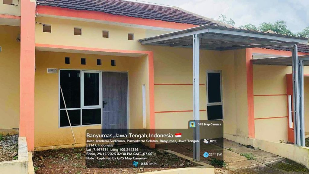 foto tampak rumah tipe 36 perumahan GRIYA TELUK INDAH