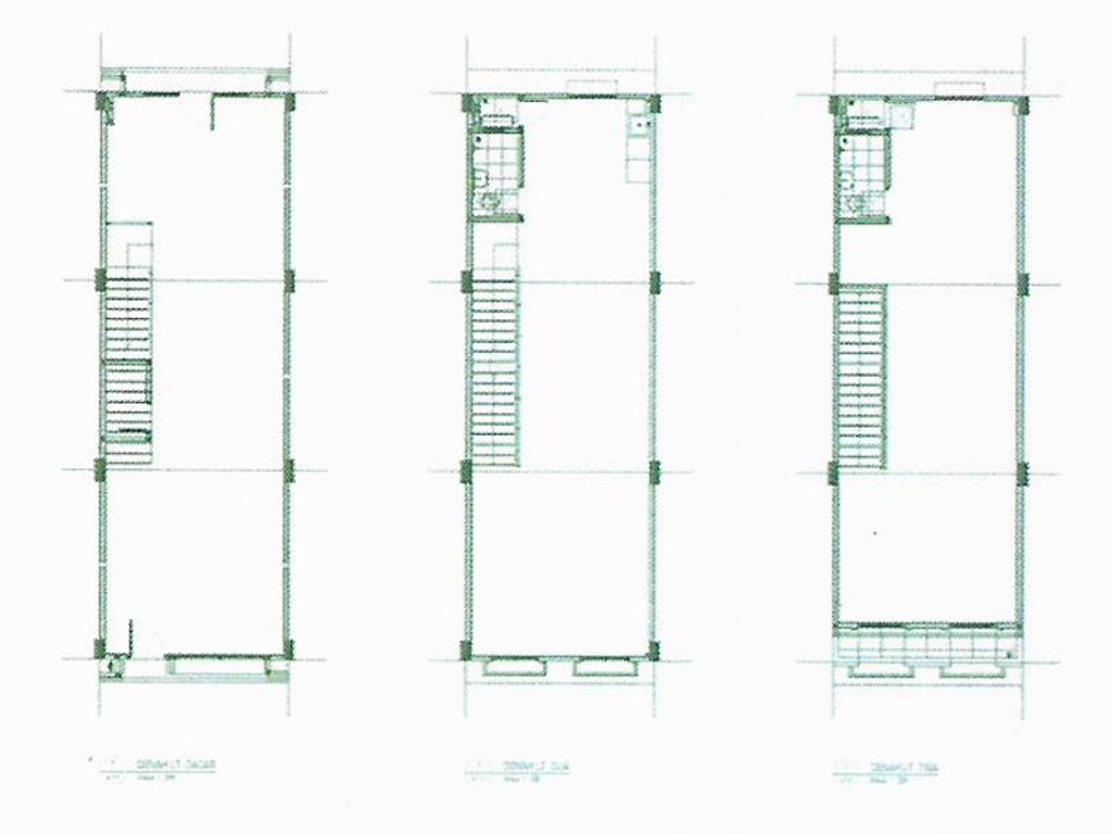 foto denah rumah tipe The Shoppes D7-003 / Vienna 3 Storey perumahan Ruko dan Restoran (Shoppes D)