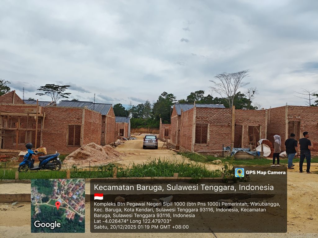 foto tampak rumah tipe 36 perumahan GRIYA CITRA WATUBANGGA RESIDENCE