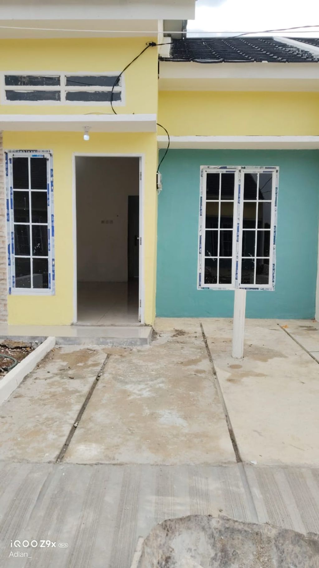 foto tampak rumah tipe 36/78 perumahan Sheikha Barsia