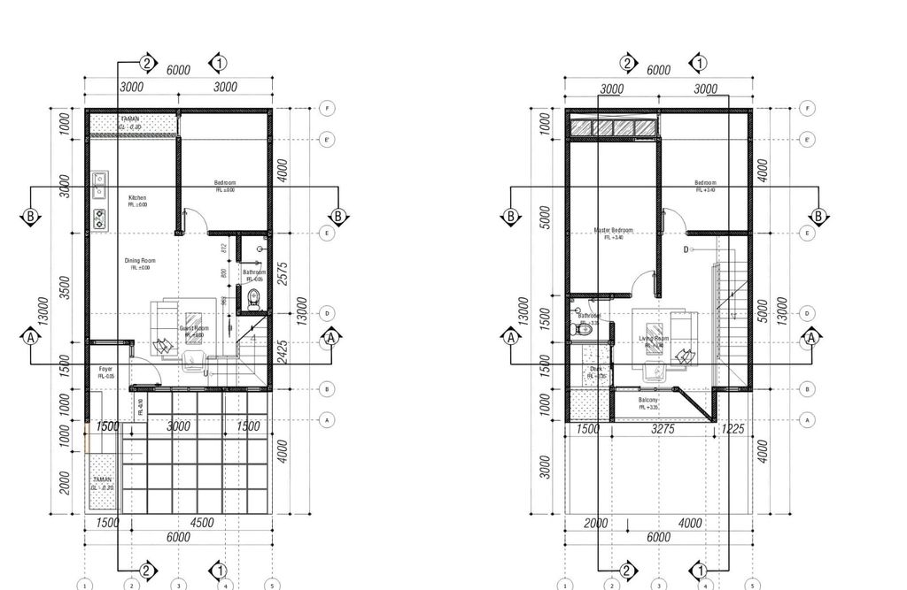 foto denah rumah tipe Nora Soho perumahan Perumahan Shoji Land