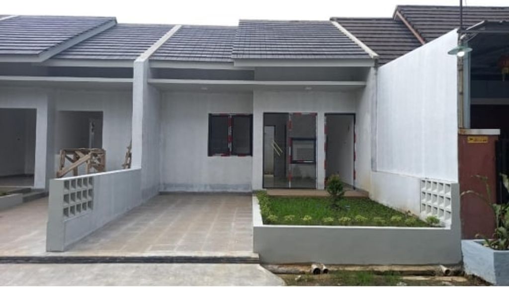 foto tampak rumah tipe 36 (36/84) perumahan DAMAR MAS REGENSI