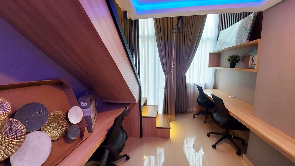 foto tampak rumah tipe LISBON perumahan APPLE 3 CONDOVILLA