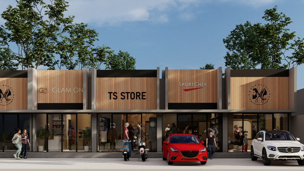 foto tampak rumah tipe RUKO 24/69 perumahan BUMI RAKATA RAWA ARUM