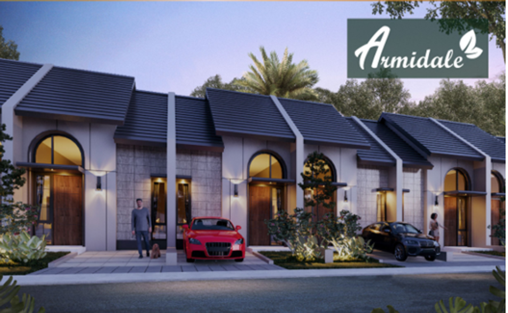 foto tampak rumah tipe Armidale perumahan CITRALAND TANJUNG MORAWA