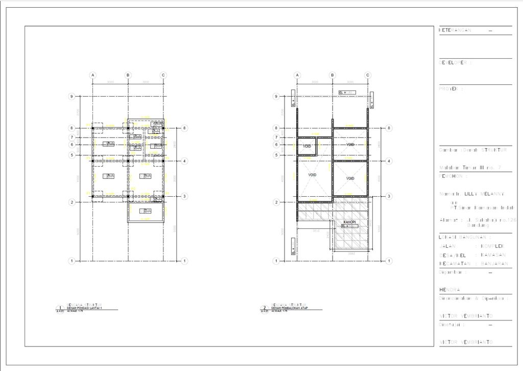 foto denah rumah tipe 36/84 perumahan DAMAR MAS REGENSI