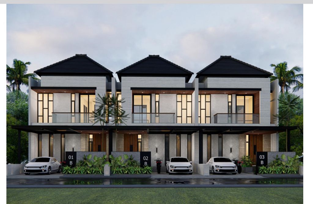 foto tampak rumah tipe 101/162 perumahan CIHEULANG REGENCY