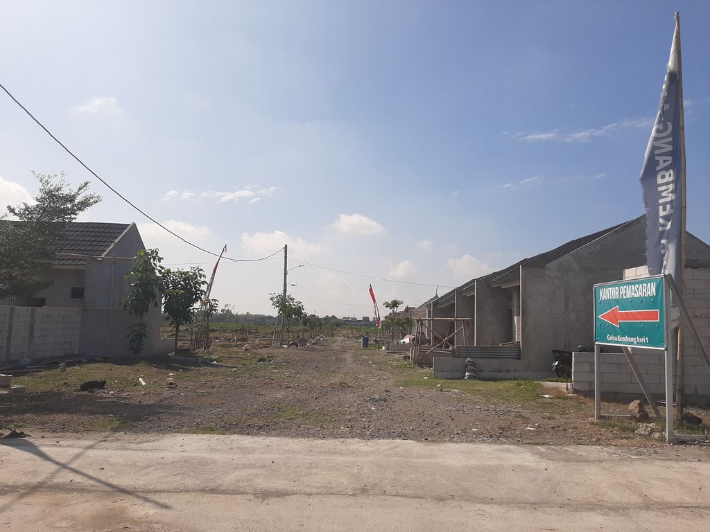 foto gerbang perumahan Griya Kembang Asri 1