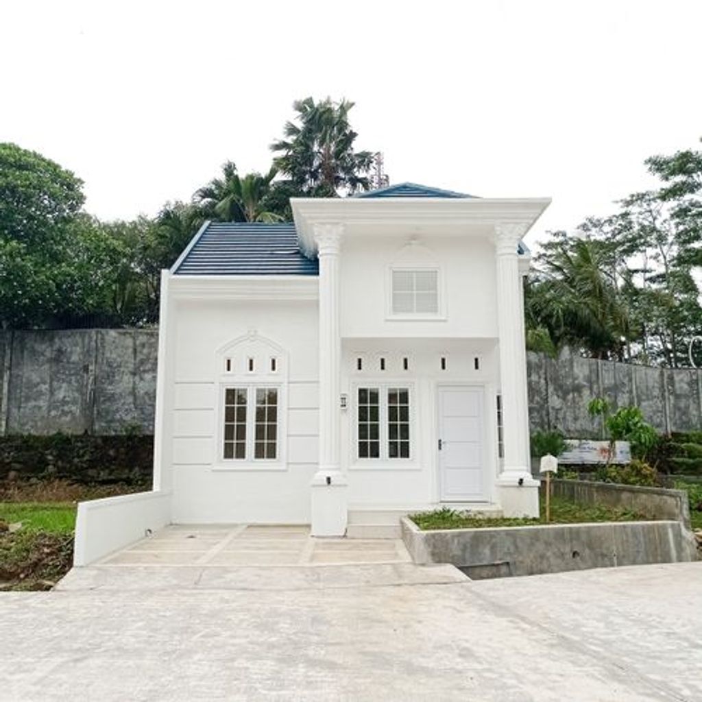 foto tampak rumah tipe 45/103 perumahan Cluster Royal Sakya