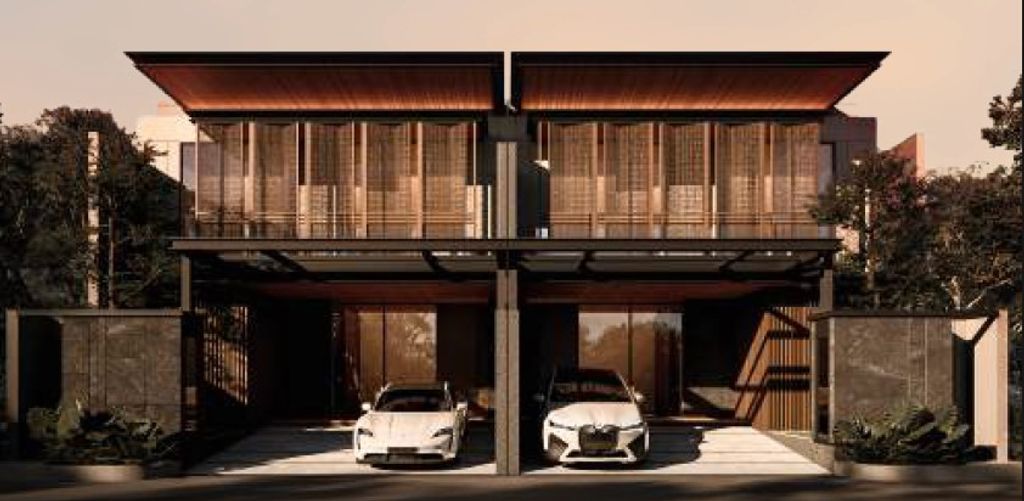 foto tampak rumah tipe Greenwich Hill perumahan GREENWICH HILL