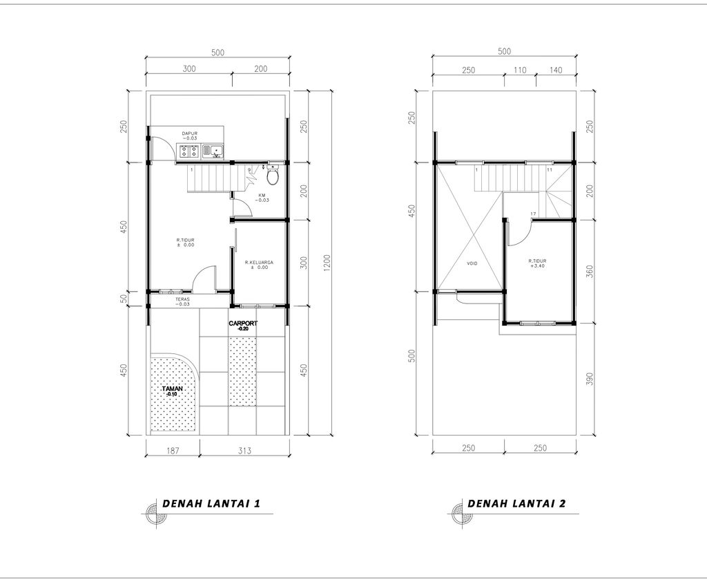 foto denah rumah tipe 39 Alto Ceiling (2KT) (296) perumahan Bukit Sukanagara Resort