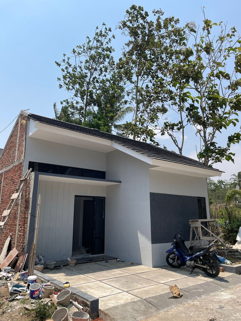 foto tampak rumah tipe 30 perumahan ARJUNA VILLAGE