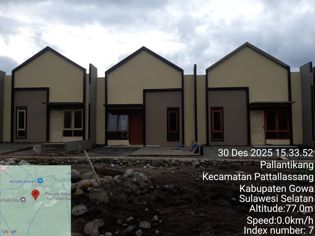 foto posisi tengah perumahan Perumahan Pinisi Garden Pattallassang