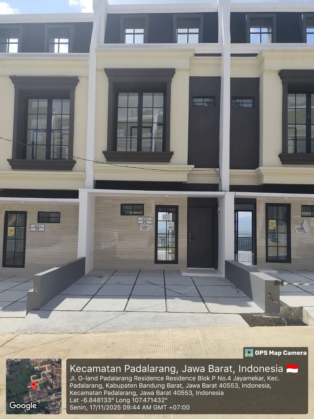 foto tampak rumah tipe 45 Compact Platinum Cozy Level (3 KT) (483) perumahan G-Land Padalarang Residence 2 Tahap 2