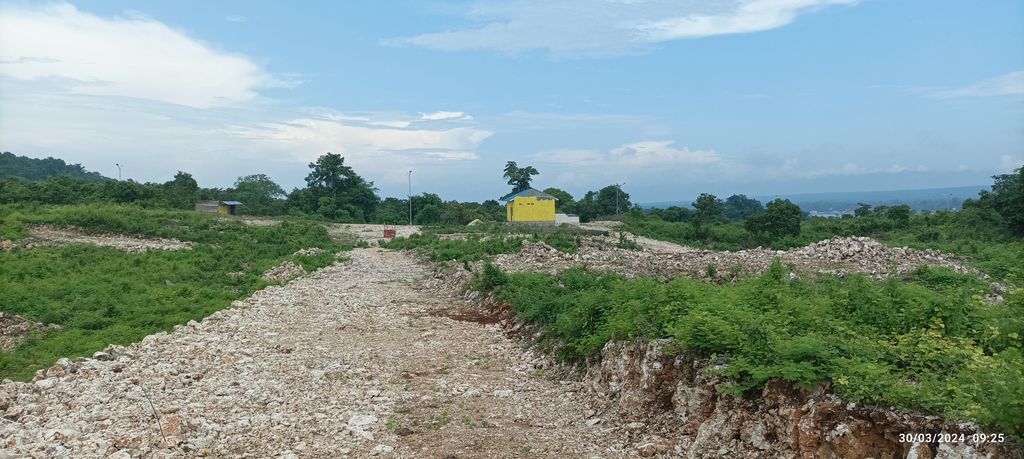 foto posisi tengah perumahan Grand Labungkari City