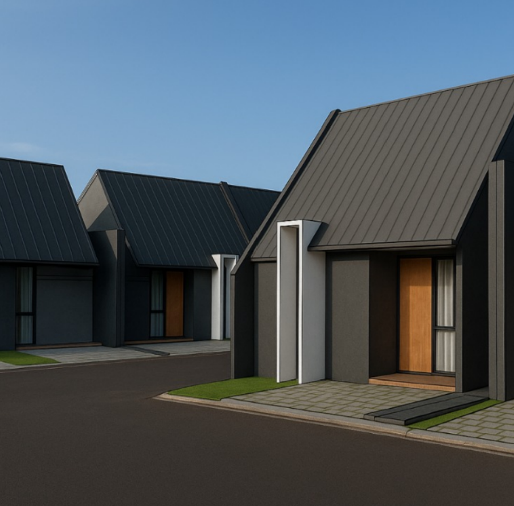 foto tampak rumah tipe 30/60 perumahan PURI GRIASADI KEMANG