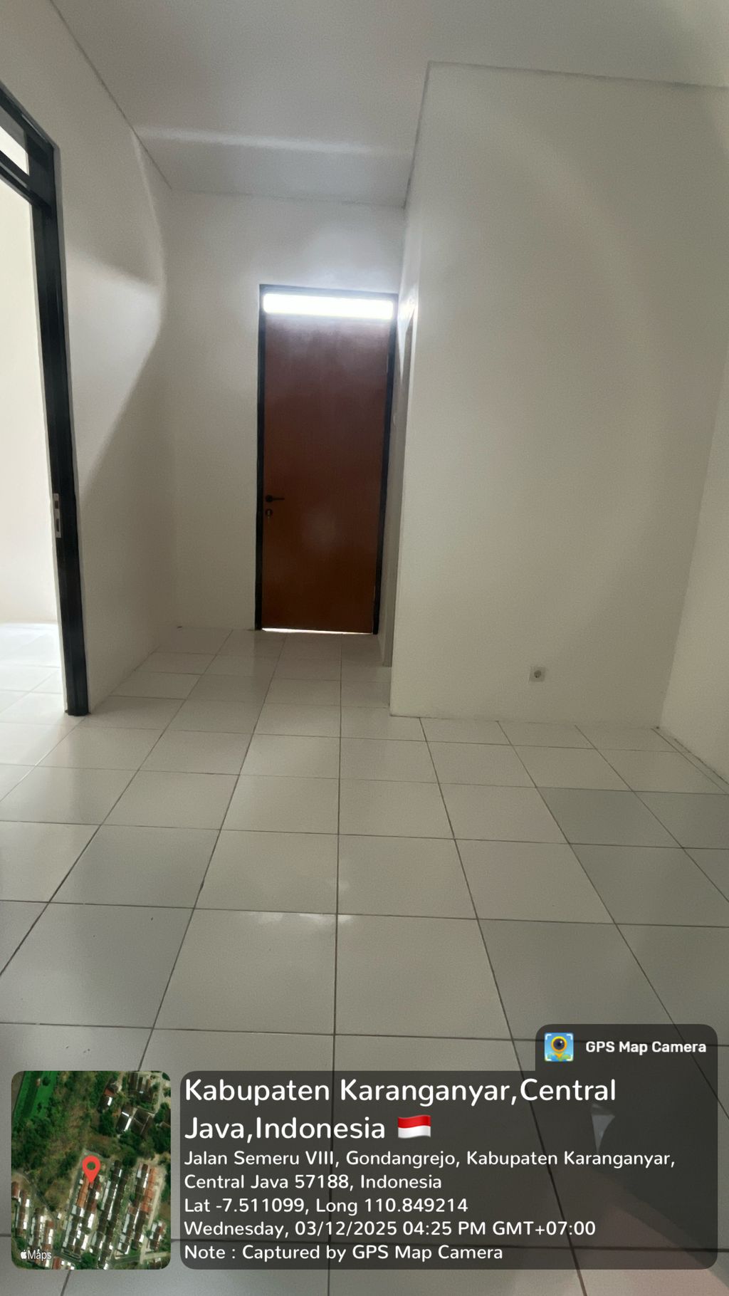 foto denah rumah tipe 30/66 perumahan Jeruksawit Permai 40 Unit 