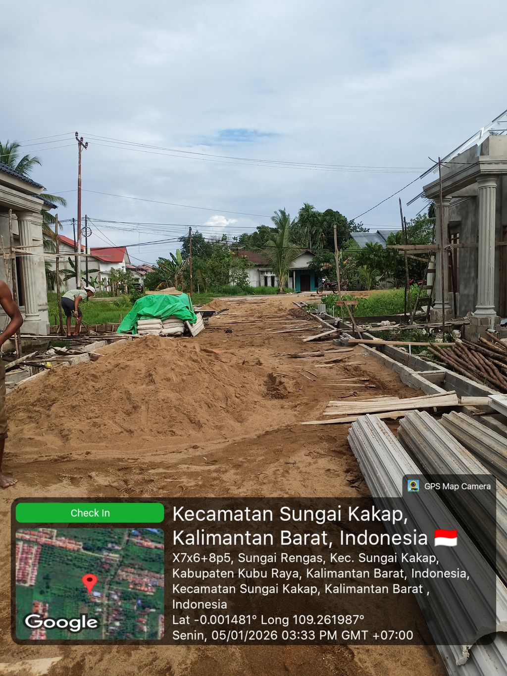 foto posisi tengah perumahan PERUMAHAN VILLA ADIBA 2