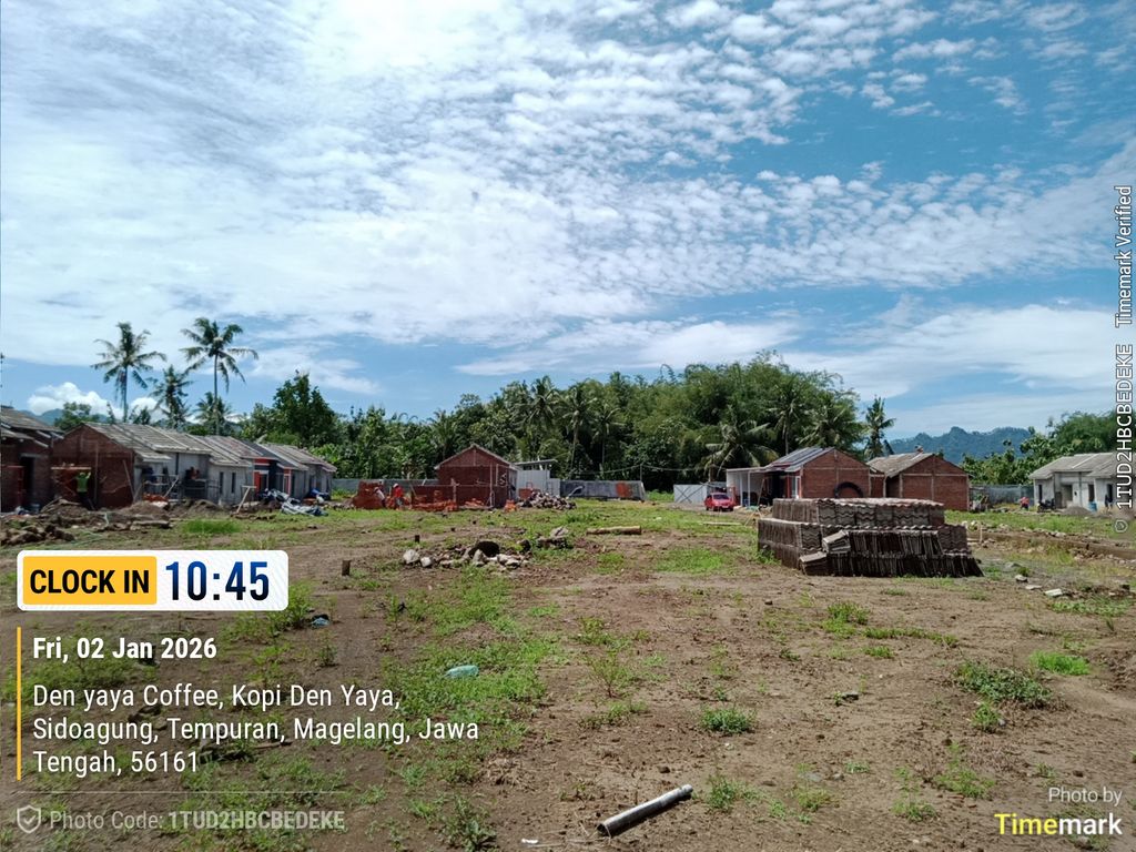 foto posisi tengah perumahan DE JASMINE GARDEN TEMPURAN 1