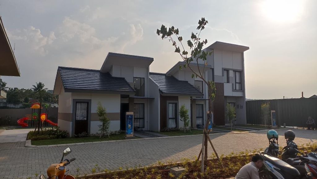 foto contoh rumah perumahan ANANDAYA
