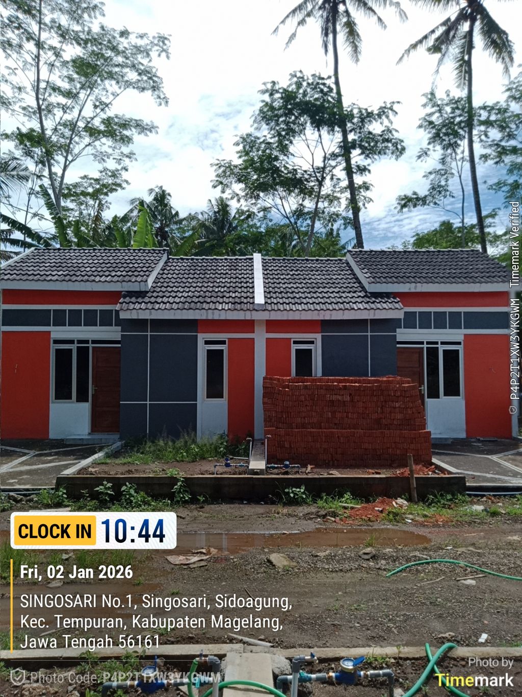 foto contoh rumah perumahan DE JASMINE GARDEN TEMPURAN 1