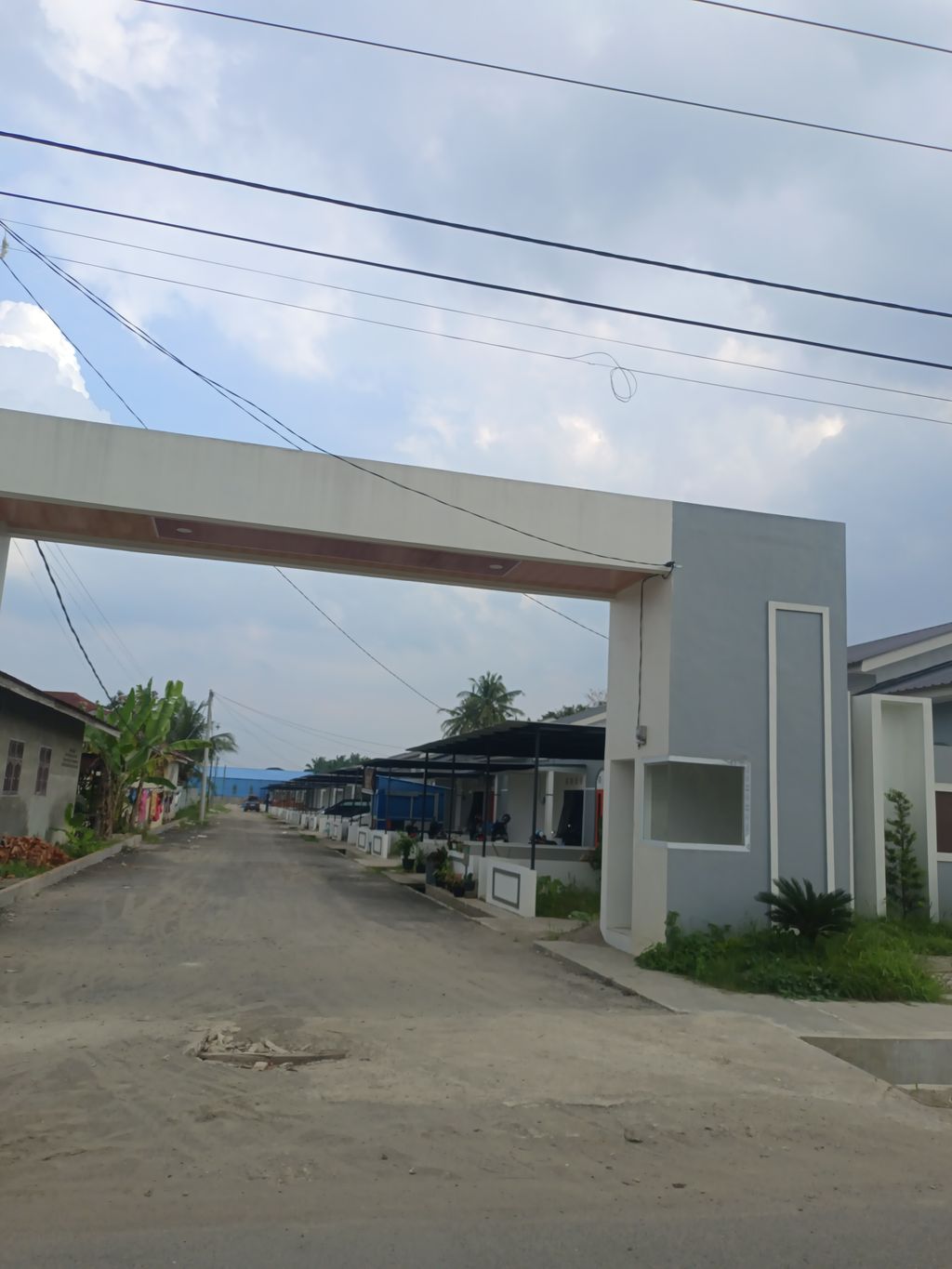 foto gerbang perumahan TURI MAS REGENCY II