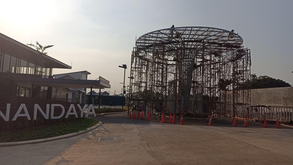 foto gerbang perumahan ANANDAYA