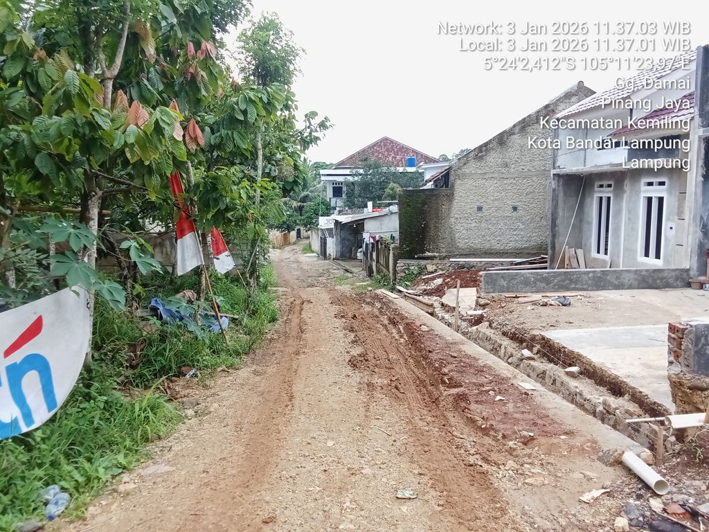 foto posisi tengah perumahan VILLA SAKTI RESIDENCE VII