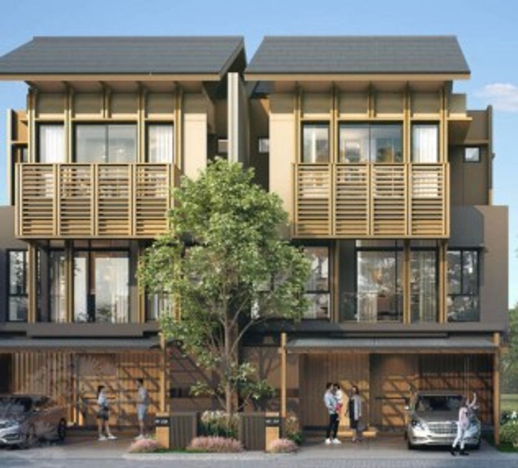 foto tampak rumah tipe 207 perumahan HIERA - Cluster Wynyard