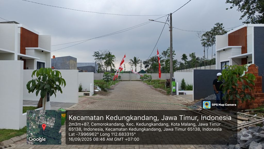 foto posisi tengah perumahan BUKIT INDAH PERMAI CLUSTER ASTER