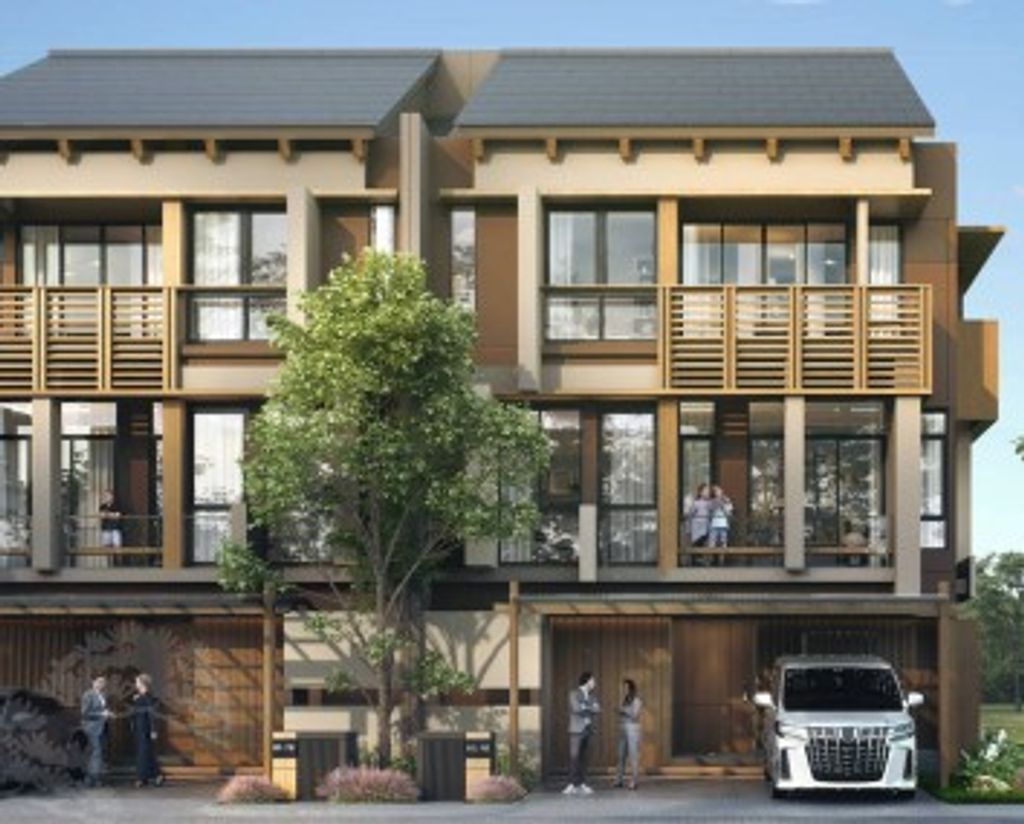 foto tampak rumah tipe 285 perumahan HIERA - Cluster Wynyard