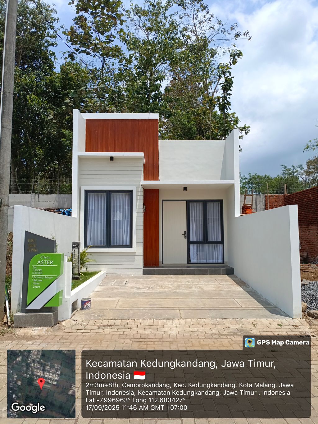 foto contoh rumah perumahan BUKIT INDAH PERMAI CLUSTER ASTER