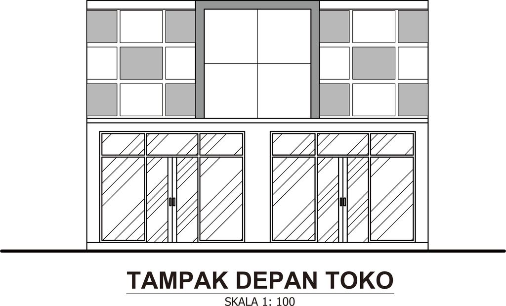 foto tampak rumah tipe TOKO perumahan PERUMAHAN SUBSIDI BHUMI ALAYA MOJOPURNO