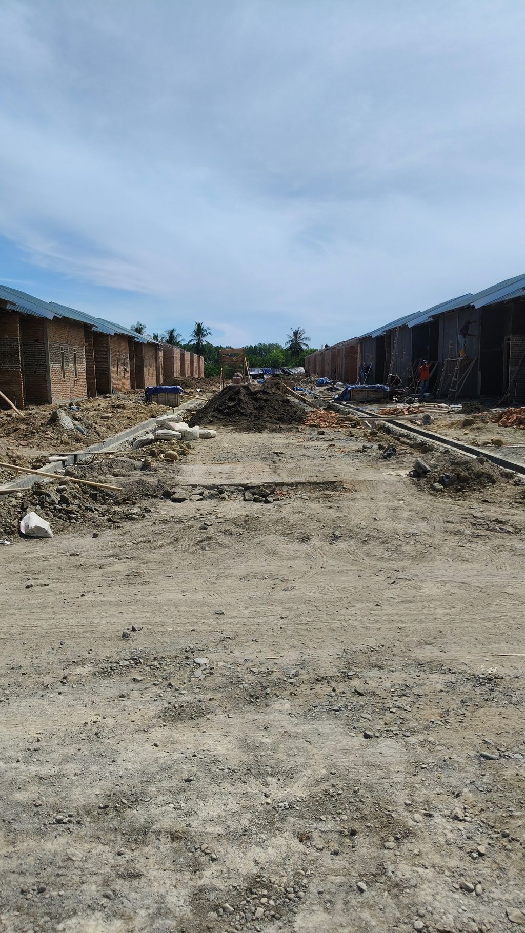 foto posisi tengah perumahan BUMI LAPPA MAS 3 TAHAP 2