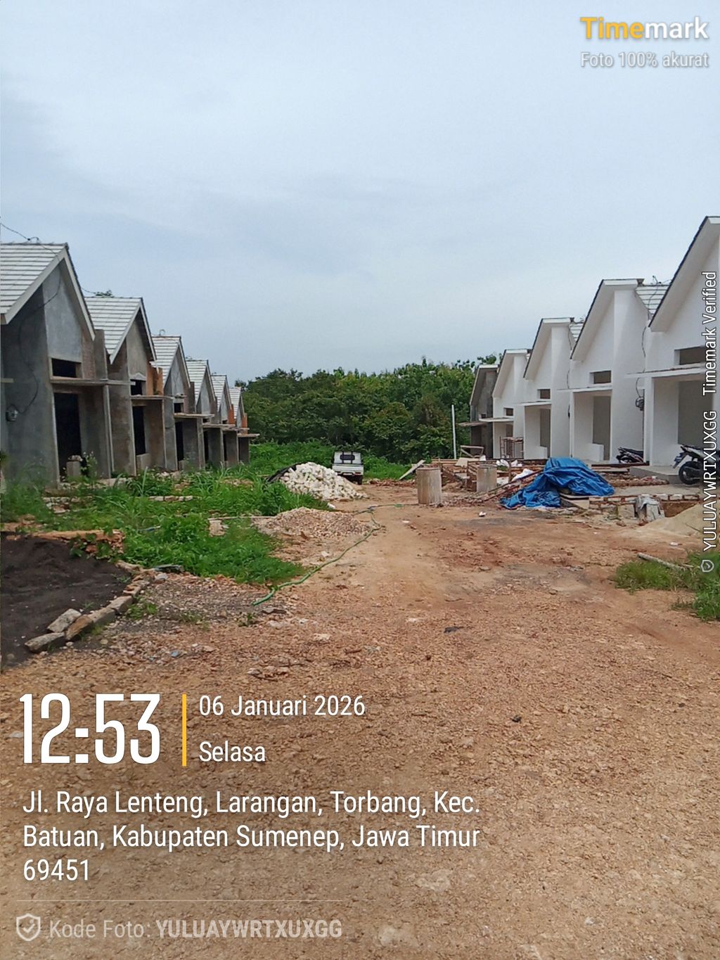 foto posisi tengah perumahan ANJANGSANA HILLS