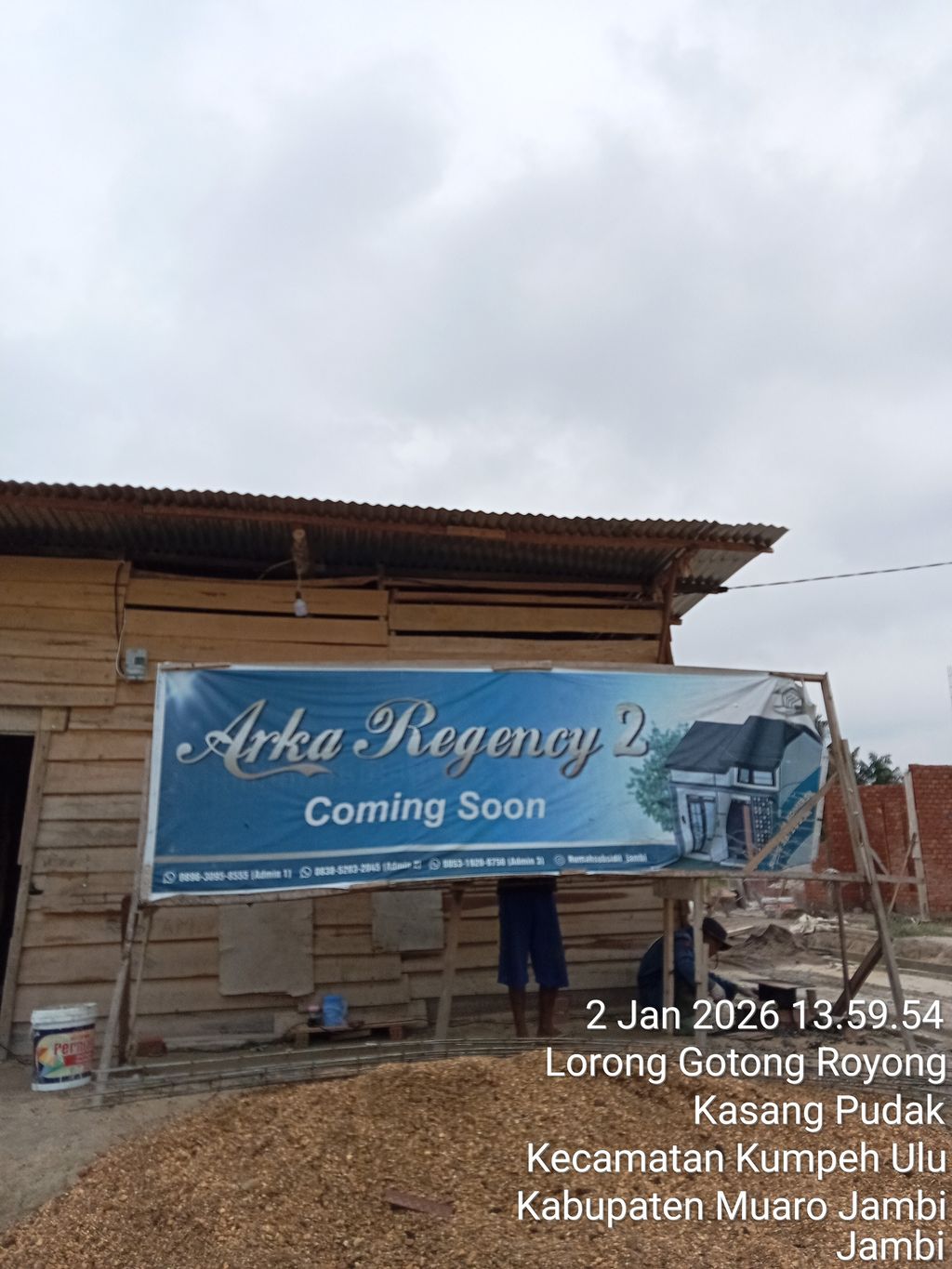 foto gerbang perumahan ARKA REGENCY 2