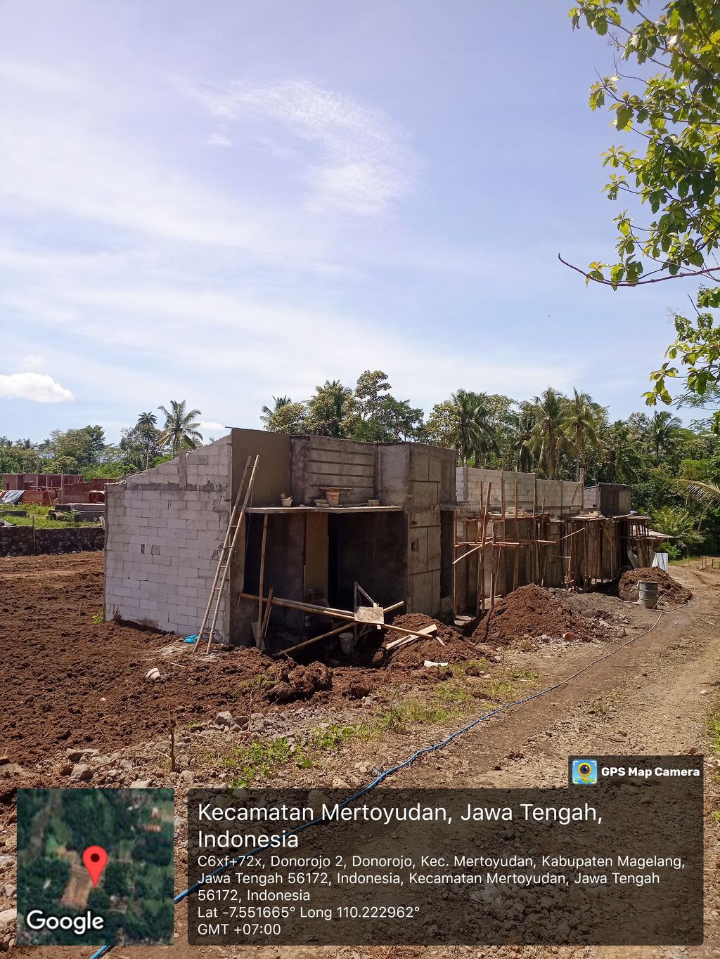 foto posisi tengah perumahan Green Savana 1